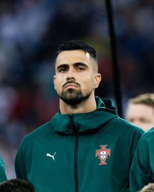 Diogo Costa, Almanya ve Portekiz milli takımları arasında oynanan 2025 UEFA Uluslar Ligi yarı final maçında görüldü (Maciej Rogowski)