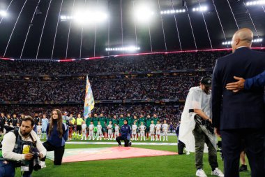 Portekiz 'in oyuncuları UEFA Uluslar Ligi 2025 yarı final maçında Almanya ve Portekiz milli takımları (Maciej Rogowski)