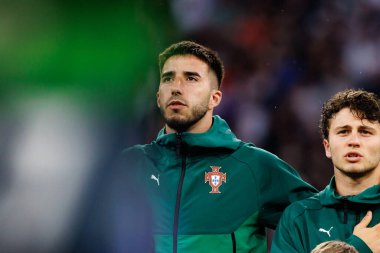 Goncalo Inacio, Almanya ve Portekiz milli takımları arasında oynanan 2025 UEFA Uluslar Ligi yarı final maçında görüldü (Maciej Rogowski)