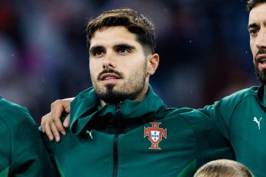 Pedro Neto, Almanya ve Portekiz milli takımları arasında oynanan 2025 UEFA Uluslar Ligi yarı final maçında görüldü (Maciej Rogowski)