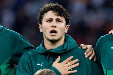 Joao Neves, Almanya ve Portekiz milli takımları arasında oynanan 2025 UEFA Uluslar Ligi yarı final maçında görüldü (Maciej Rogowski)