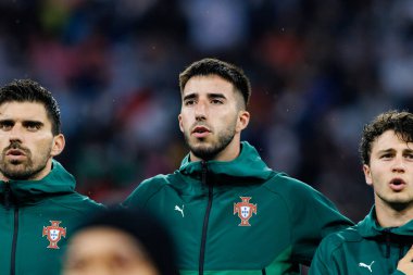 Goncalo Inacio, Almanya ve Portekiz milli takımları arasında oynanan 2025 UEFA Uluslar Ligi yarı final maçında görüldü (Maciej Rogowski)