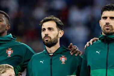 Almanya ve Portekiz milli takımları arasında oynanan 2025 UEFA Uluslar Ligi yarı final maçında Bernardo Silva görüldü (Maciej Rogowski)