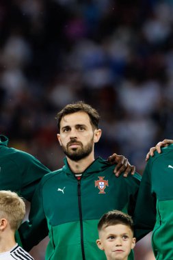 Almanya ve Portekiz milli takımları arasında oynanan 2025 UEFA Uluslar Ligi yarı final maçında Bernardo Silva görüldü (Maciej Rogowski)