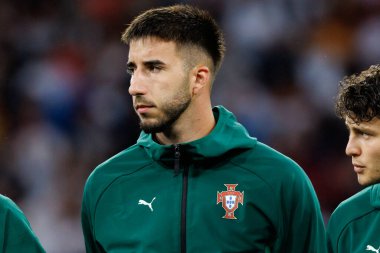 Goncalo Inacio, Almanya ve Portekiz milli takımları arasında oynanan 2025 UEFA Uluslar Ligi yarı final maçında görüldü (Maciej Rogowski)