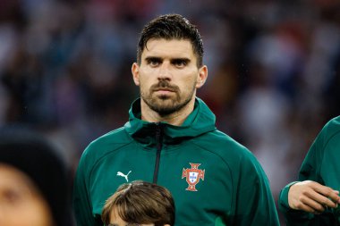 Ruben Neves, Almanya ve Portekiz milli takımları arasında oynanan 2025 UEFA Uluslar Ligi yarı final maçında görüldü (Maciej Rogowski)