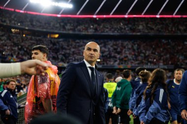Roberto Martinez, Almanya ve Portekiz milli takımları arasında oynanan 2025 UEFA Uluslar Ligi yarı final maçında görüldü (Maciej Rogowski)