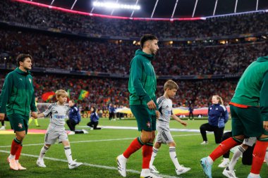 Goncalo Inacio, Almanya ve Portekiz milli takımları arasında oynanan 2025 UEFA Uluslar Ligi yarı final maçında görüldü (Maciej Rogowski)