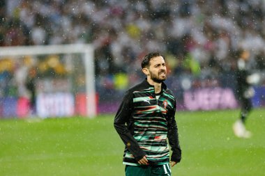 Almanya ve Portekiz milli takımları arasında oynanan 2025 UEFA Uluslar Ligi yarı final maçında Bernardo Silva görüldü (Maciej Rogowski)