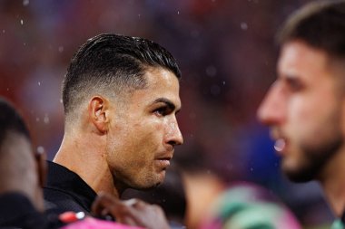 Cristiano Ronaldo, Almanya ve Portekiz milli takımları arasında oynanan 2025 UEFA Uluslar Ligi yarı final maçında görüldü (Maciej Rogowski)