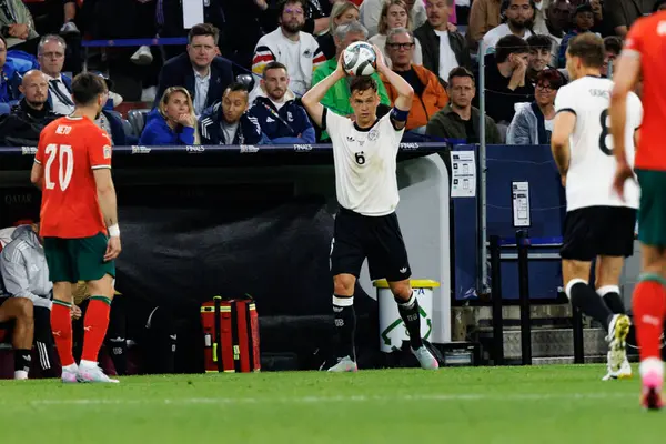 Joshua Kimmich, Almanya ve Portekiz milli takımları arasında oynanan 2025 UEFA Uluslar Ligi yarı final maçında görüldü (Maciej Rogowski)