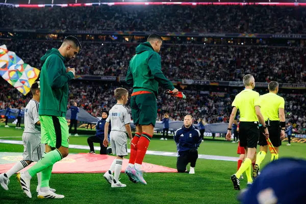 Cristiano Ronaldo, Almanya ve Portekiz milli takımları arasında oynanan 2025 UEFA Uluslar Ligi yarı final maçında görüldü (Maciej Rogowski)