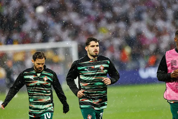 Pedro Neto, Almanya ve Portekiz milli takımları arasında oynanan 2025 UEFA Uluslar Ligi yarı final maçında görüldü (Maciej Rogowski)