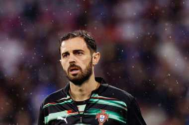 Almanya ve Portekiz milli takımları arasında oynanan 2025 UEFA Uluslar Ligi yarı final maçında Bernardo Silva görüldü (Maciej Rogowski)