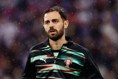 Almanya ve Portekiz milli takımları arasında oynanan 2025 UEFA Uluslar Ligi yarı final maçında Bernardo Silva görüldü (Maciej Rogowski)