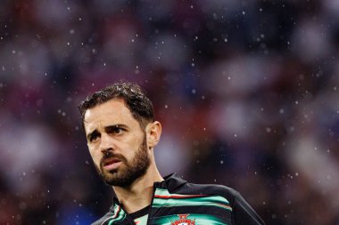 Almanya ve Portekiz milli takımları arasında oynanan 2025 UEFA Uluslar Ligi yarı final maçında Bernardo Silva görüldü (Maciej Rogowski)