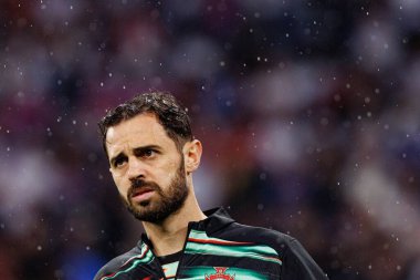 Almanya ve Portekiz milli takımları arasında oynanan 2025 UEFA Uluslar Ligi yarı final maçında Bernardo Silva görüldü (Maciej Rogowski)