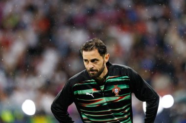Almanya ve Portekiz milli takımları arasında oynanan 2025 UEFA Uluslar Ligi yarı final maçında Bernardo Silva görüldü (Maciej Rogowski)
