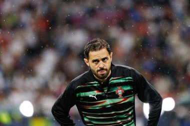 Almanya ve Portekiz milli takımları arasında oynanan 2025 UEFA Uluslar Ligi yarı final maçında Bernardo Silva görüldü (Maciej Rogowski)