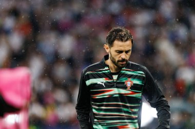 Almanya ve Portekiz milli takımları arasında oynanan 2025 UEFA Uluslar Ligi yarı final maçında Bernardo Silva görüldü (Maciej Rogowski)