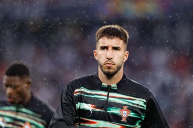 Goncalo Inacio, Almanya ve Portekiz milli takımları arasında oynanan 2025 UEFA Uluslar Ligi yarı final maçında görüldü (Maciej Rogowski)