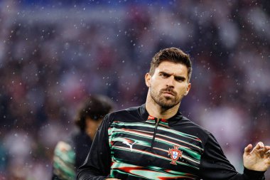 Ruben Neves, Almanya ve Portekiz milli takımları arasında oynanan 2025 UEFA Uluslar Ligi yarı final maçında görüldü (Maciej Rogowski)