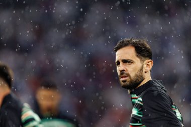 Almanya ve Portekiz milli takımları arasında oynanan 2025 UEFA Uluslar Ligi yarı final maçında Bernardo Silva görüldü (Maciej Rogowski)