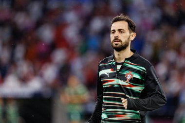 Almanya ve Portekiz milli takımları arasında oynanan 2025 UEFA Uluslar Ligi yarı final maçında Bernardo Silva görüldü (Maciej Rogowski)