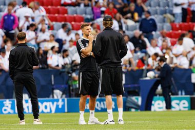 Niclas Fullkrug, Almanya ve Portekiz milli takımları arasında oynanan 2025 UEFA Uluslar Ligi yarı final maçında görüldü (Maciej Rogowski)