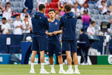 Pedro Goncalf, UEFA Uluslar Ligi 2025 yarı final maçında Almanya ve Portekiz milli takımları arasında görüldü (Maciej Rogowski)