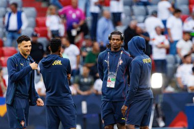 Rafael Leao, Almanya ve Portekiz milli takımları arasında oynanan 2025 UEFA Uluslar Ligi yarı final maçında görüldü (Maciej Rogowski)