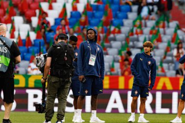 Rafael Leao, Almanya ve Portekiz milli takımları arasında oynanan 2025 UEFA Uluslar Ligi yarı final maçında görüldü (Maciej Rogowski)