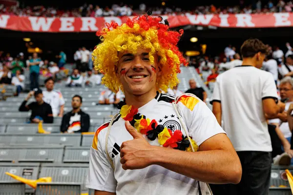 Almanya taraftarı, Almanya ve Portekiz milli takımları arasında oynanan 2025 UEFA Uluslar Ligi yarı final maçında görüldü (Maciej Rogowski)