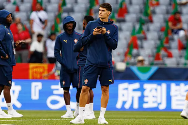 Antonio Silva, Almanya ve Portekiz milli takımları arasında oynanan 2025 UEFA Uluslar Ligi yarı final maçında görüldü (Maciej Rogowski)