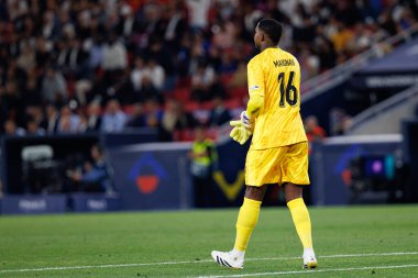 Mike Maignan, İspanya ve Fransa milli takımları arasında oynanan 2025 UEFA Uluslar Ligi yarı final maçında görüldü (Maciej Rogowski)