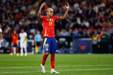 Lamine Yamal, İspanya ve Fransa milli takımları arasında oynanan 2025 UEFA Uluslar Ligi yarı final maçında görüldü (Maciej Rogowski)