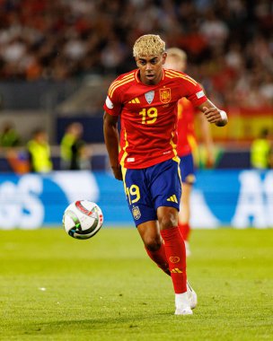 Lamine Yamal, İspanya ve Fransa milli takımları arasında oynanan 2025 UEFA Uluslar Ligi yarı final maçında görüldü (Maciej Rogowski)