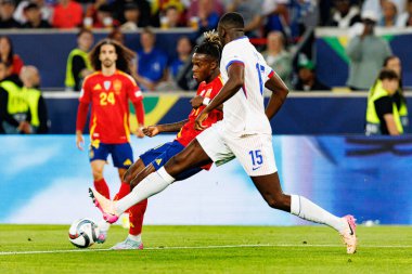 Lamine Yamal, İspanya ve Fransa milli takımları arasında oynanan 2025 UEFA Uluslar Ligi yarı final maçında görüldü (Maciej Rogowski)