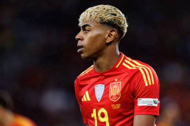 Lamine Yamal, İspanya ve Fransa milli takımları arasında oynanan 2025 UEFA Uluslar Ligi yarı final maçında görüldü (Maciej Rogowski)