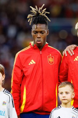 Nico Williams UEFA Uluslar Ligi 2025 yarı final maçında İspanya ve Fransa milli takımları arasında görüldü (Maciej Rogowski)