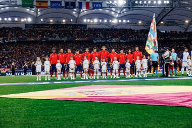 İspanya Milletler Ligi 2025 yarı final maçında İspanya ve Fransa milli takımları arasında görüldü (Maciej Rogowski)