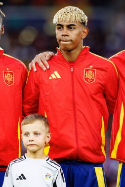 Lamine Yamal, İspanya ve Fransa milli takımları arasında oynanan 2025 UEFA Uluslar Ligi yarı final maçında görüldü (Maciej Rogowski)