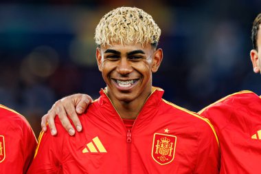 Lamine Yamal, İspanya ve Fransa milli takımları arasında oynanan 2025 UEFA Uluslar Ligi yarı final maçında görüldü (Maciej Rogowski)