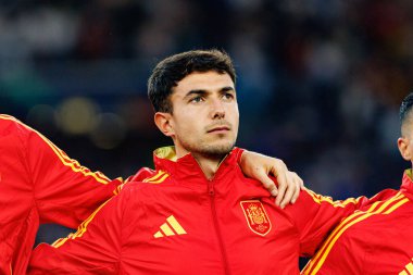 Martin Zubimendi, İspanya ve Fransa milli takımları arasında oynanan 2025 UEFA Uluslar Ligi yarı final maçında görüldü (Maciej Rogowski)