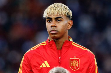 Lamine Yamal, İspanya ve Fransa milli takımları arasında oynanan 2025 UEFA Uluslar Ligi yarı final maçında görüldü (Maciej Rogowski)