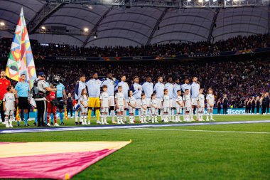 UEFA Uluslar Ligi 2025 yarı final maçında İspanya ve Fransa milli takımları (Maciej Rogowski)