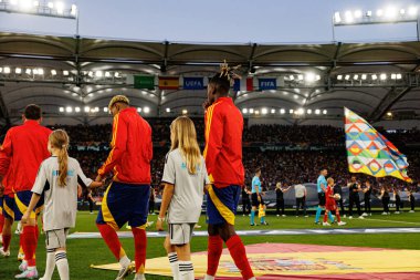 İspanya Milletler Ligi 2025 yarı final maçında İspanya ve Fransa milli takımları arasında görüldü (Maciej Rogowski)