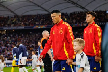 Pedro Porro, İspanya ve Fransa milli takımları arasında oynanan 2025 UEFA Uluslar Ligi yarı final maçında görüldü (Maciej Rogowski)