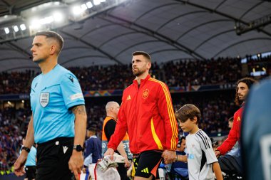 Unai Simon, İspanya ve Fransa milli takımları arasında oynanan 2025 UEFA Uluslar Ligi yarı final maçında görüldü (Maciej Rogowski)