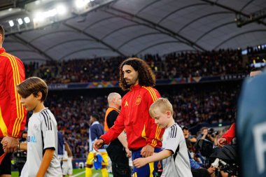 Marc Cucurella, İspanya ve Fransa milli takımları arasında oynanan 2025 UEFA Uluslar Ligi yarı final maçında görüldü (Maciej Rogowski)